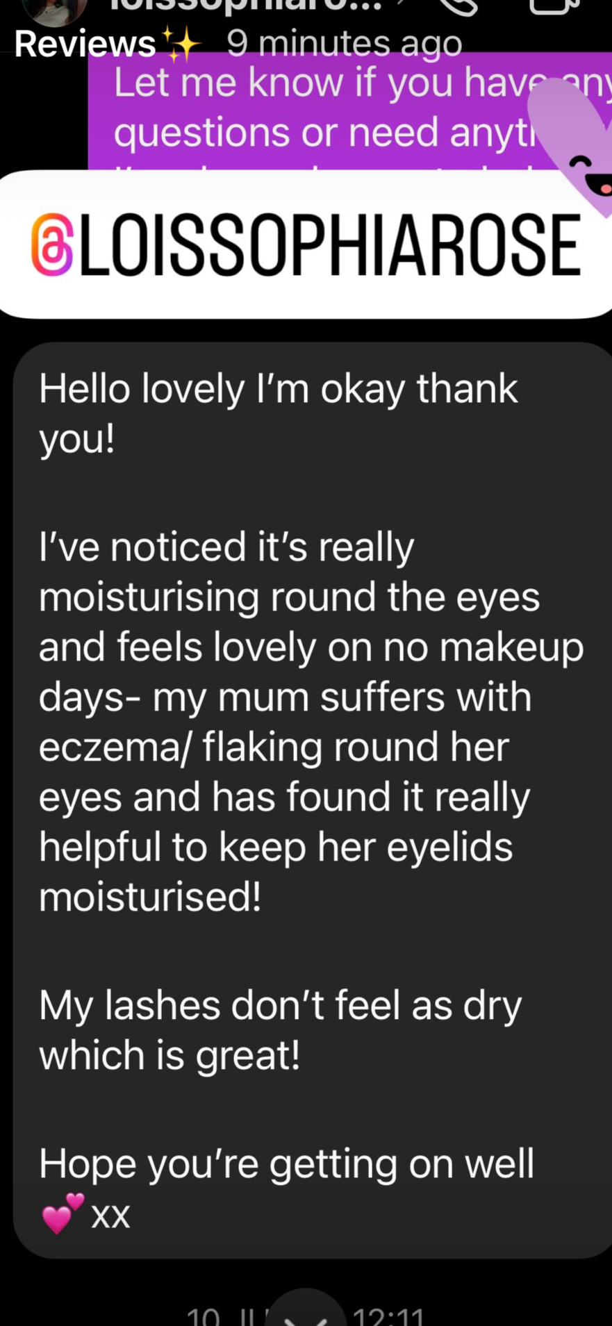 Natural Lash Eyelash Balm