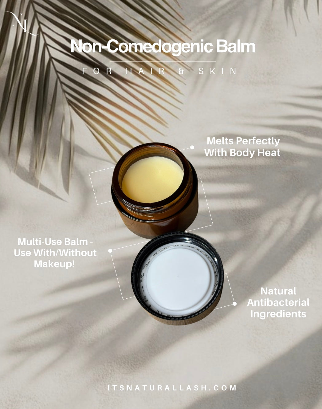 Natural Lash Eyelash Balm